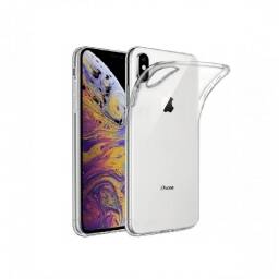 Case Silicona Apple Iphone XS Transparente