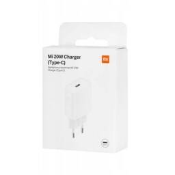 Cargador Xiaomi Tipo-C 20W Blanco (Sin Cable)